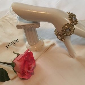 J. Crew Jewelry - J. Crew Crystal Statement Bracelet J. Crew Jewelry - J. Crew Crystal Statement Bracelet